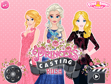 Princesses Casting Rush  Online