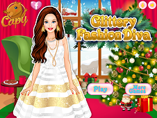 Glittery Fashion Diva Online