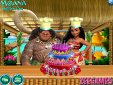 Moana Delicious Cake