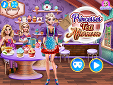 Princesses Tea Afternoon Online