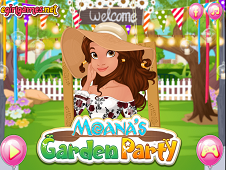 Moana's Garden Party