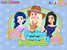 Disney Princess Fashion Boutique 3 