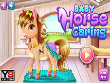Baby Horse Caring