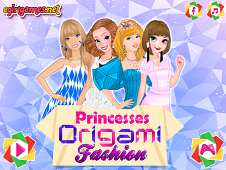 Princesses Origami Fashion 