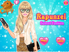 Rapunzel School Fashion