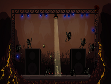 Metal Destruction Burning Hell