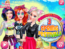 Princesses Three Spring Festivals Online