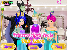 Princess April Fools Hair Salon