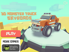 3D Monster Truck: Skyroads