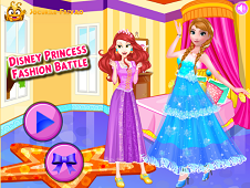 Disney Princesses Fashion Battle  Online