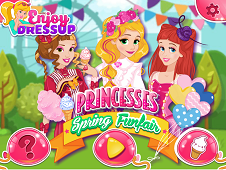 Princesses Spring Funfair Online