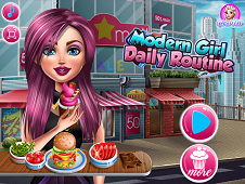 Modern Girl Daily Routine Online