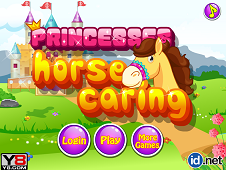 Princesses Horse Caring