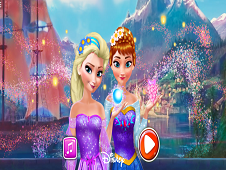 Anna and Elsa Makeover 