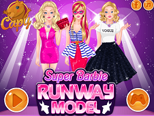 Super Barbie Runway Model