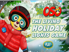 Special Agent Oso The Living Holiday Lights 