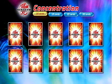 Bakugan Card Concentration 