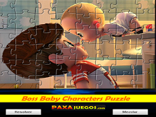 Boss Baby Characters Puzzle 