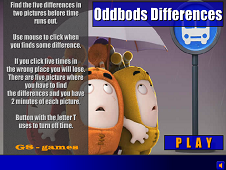 Oddbods Differences