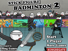 Stick Figure Badminton 2 