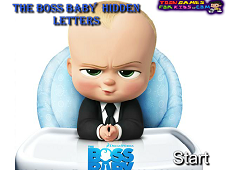 The Boss Baby Hidden Letters  Online