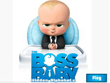 The Boss Baby Hidden Alphabets  Online