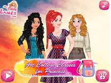 Art College Classes for Princess Online