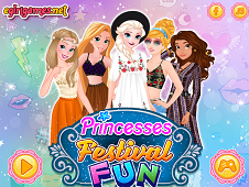 Princesses Festival Fun Online