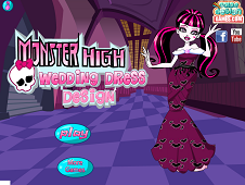 Monster High Wedding Dress Design Online