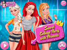 Secret College Party with Princess Online