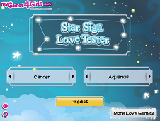 Star Sign Love Tester  Online