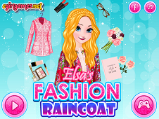 Elsas Fashion Raincoat