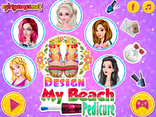 Design My Beach Pedicure