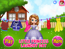 Little Princess Laundry Day Online