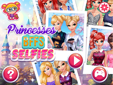 Princesses BFFs Selfies Online