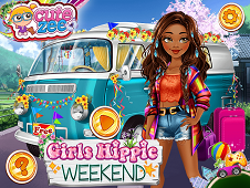 Girls Hippie Weekend