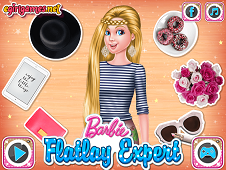 Barbie Flatlay Expert