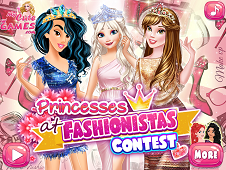 Princesses at Fashionistas Contest
