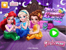 Toddler Princesses Slumber Party