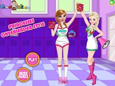 Princesses Cheerleader Style Online