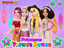 Princesses Flower Power Online