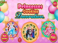 Princesses Cookies Decoration