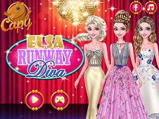 Elsa Runway Diva Online
