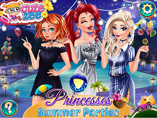 Princesses Summer Parties Online