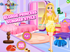 Blonde Princess Summer Style 2