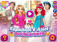 Rapunzel And Ariel Double Date