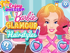 Barbie Glamour Hairstyles Online