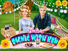 Barbies Picnic With Ken