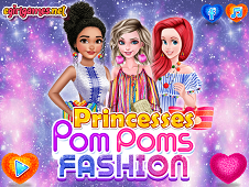 Princesses Pom Poms Fashion