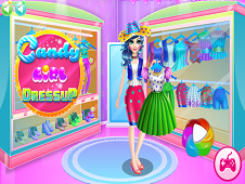 Candy Girl Dressup Online